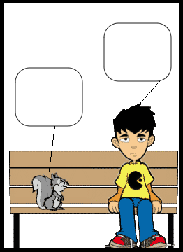 Squirrel and Boy